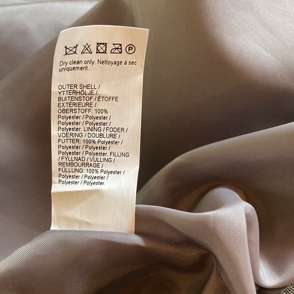 NWOT - Mens River Island Textured Silver Grey Zippered Bomber Jacket - Sz XL* - Picture 11 of 16